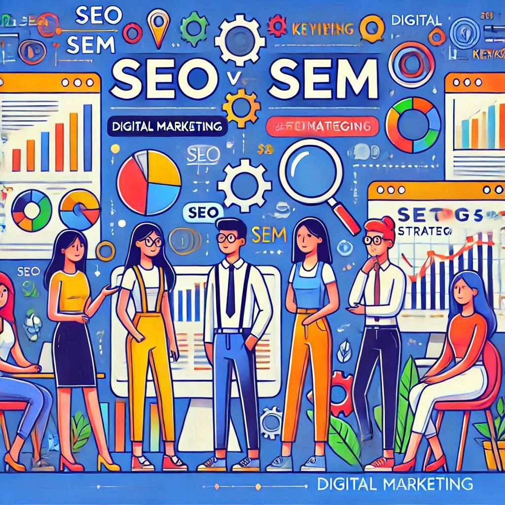 تفاوت SEO و SEM چیست