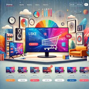 طراحی سایت فروش آنلاین تلوزیون