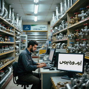 طراحی سایت فروش شیر آلات