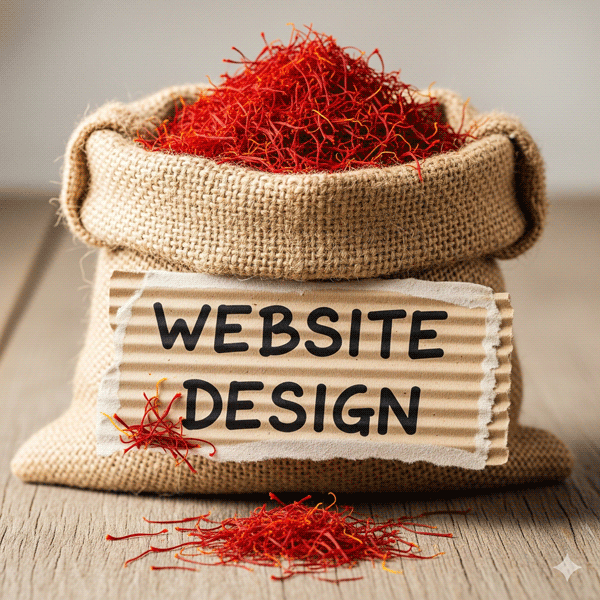 طراحی سایت فروش زعفران